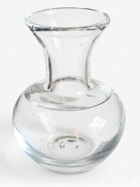 Simon Pearce Celebration Clear Glass Vase